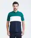 Camiseta Polo Verde Pluvisilva Ultraoscuro T. M Chevignon