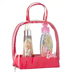 Barbie Set Colonia + Gel Brillo Con Cartera