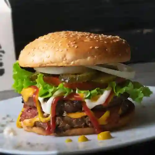 Hamburguesa de Carne Doble