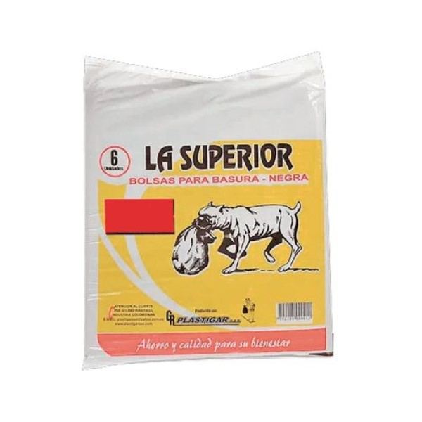 La Superior Bolsa Tipo Residencia 65 x 87 6 und