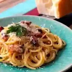 Pasta con Salsa Carbonara