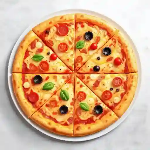 Pizza Carnes Mixtas Familiar con Borde