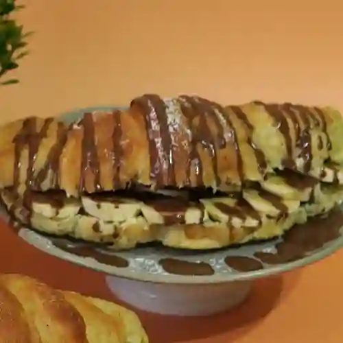 Croissant de Banano y Nutella