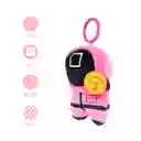 Llavero Guardia Rojo Juego Del Calamar Serie Miniso
