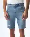 Bermuda Hombre Azul Talla 34 551G000_AZU174021 Americanino