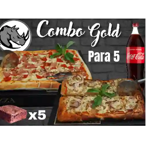 Combo Gold - 5 Personas