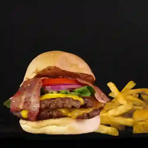 H Doble Queso y Tocineta