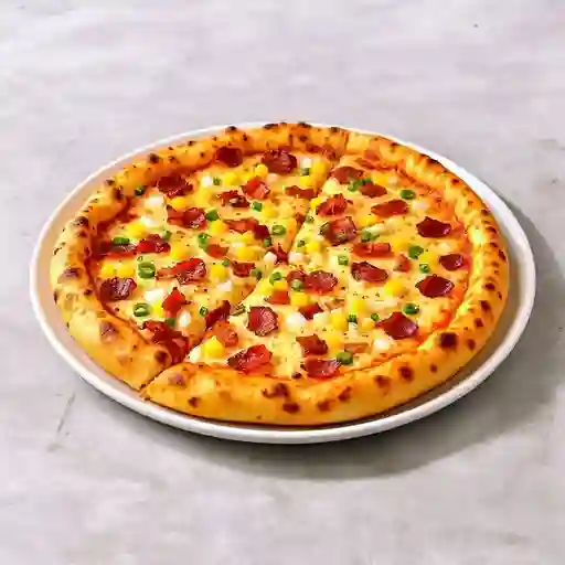 Pizza special maíz