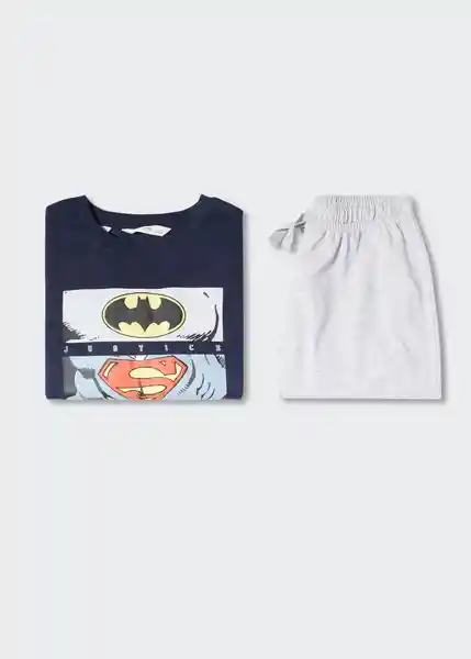 Pijama Hero Navy Talla 08 Niños Mango