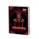 Cuaderno Deadpool Master Mas Rayado 100 Hojas Cosido Scribe