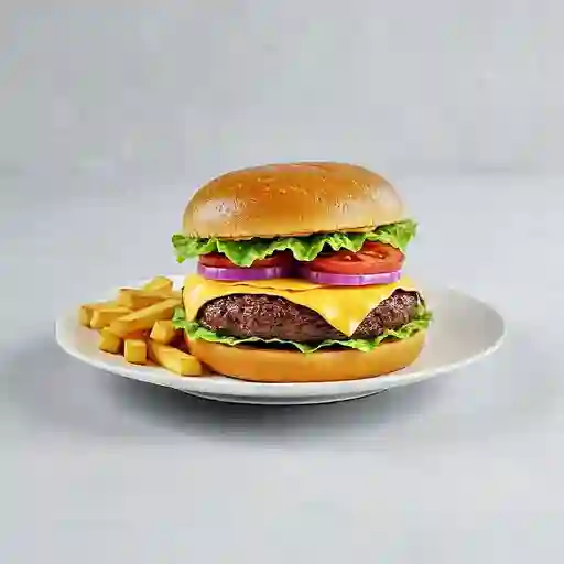 Single Bacon Burger Combo 