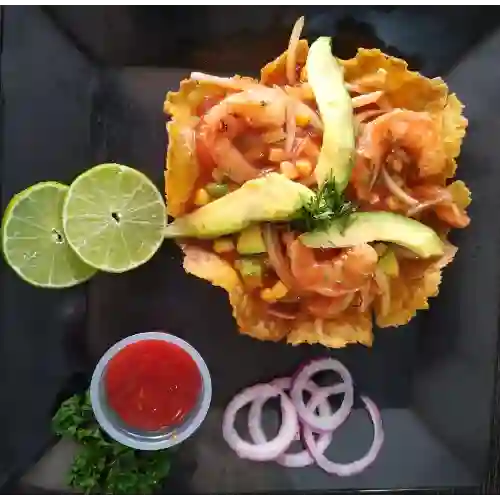 Patacón de Ceviche