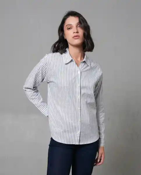 Camisa Mujer Gris XL 210 210G001_GRI164400 Rifle