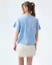  Camiseta Mujer Morado Talla Xs 602E013 AMERICANINO 