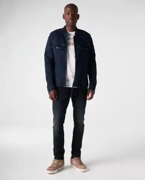 Chaqueta Hombre Azul Talla S 522G004_AZU174429 Americanino