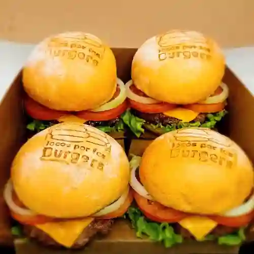4 Classic burger box