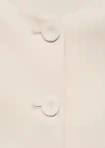 Chaqueta Cris Piedra Talla S Mujer Mango