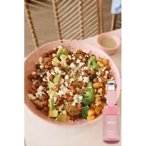 Combo Arma Tu Bowl + Hatsu Frambuesa Rosas 300 ml