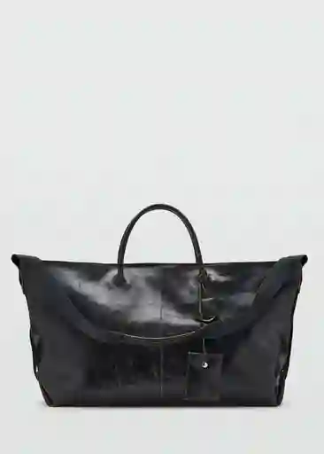 Bolso G Kali Negro Talla 99 Mujer Mango