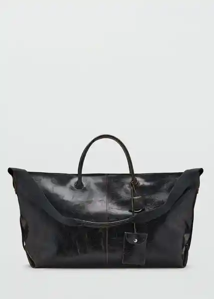 Bolso G Kali Negro Talla 99 Mujer Mango