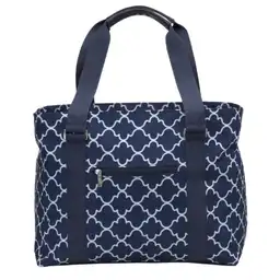 Infanti Pañalera Lattice Tote Azul