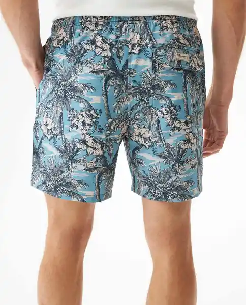 Bermuda Blue Beach Swimwear Azu1 Talla L 74427 Chevignon