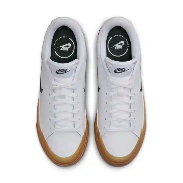 Nike Zapatos Wmns Court Legacy Lift Para Mujer Blanco Talla 8