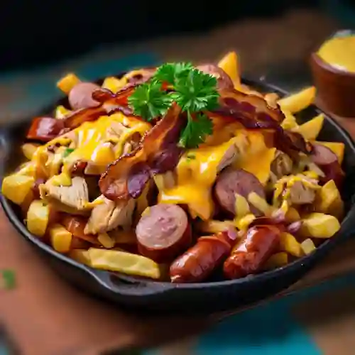 Combo Salchipapas Mediana