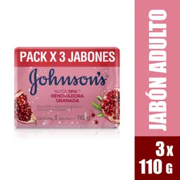 Jabón JOHNSON'S Granada TRIPACK 330 GR