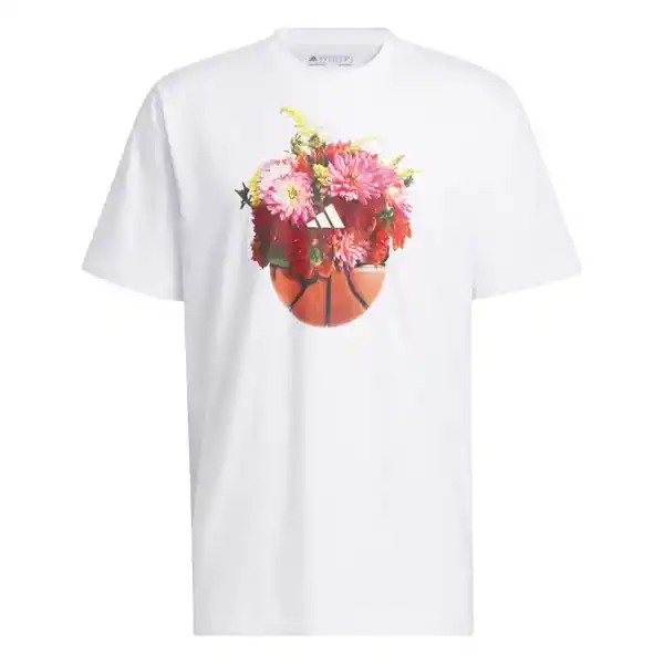 Adidas Camiseta Fdt Hbr T Para Hombre Blanco Talla S