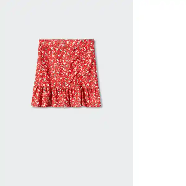 Falda Pepium Rojo Talla 20 Teen Niñas Mango