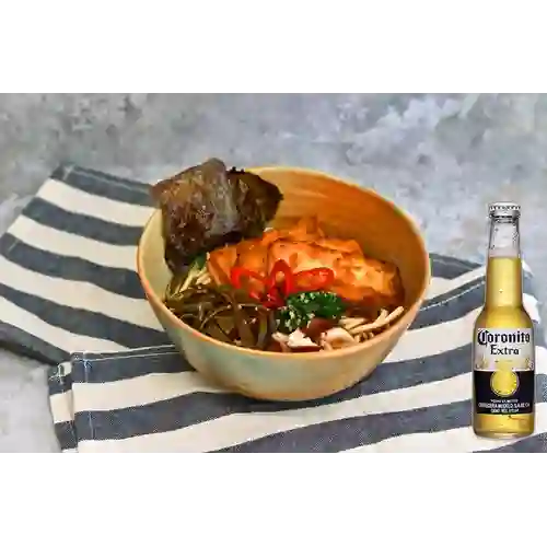 Combo Yasai Ramen + Cerveza Coronita Bot. 210ml