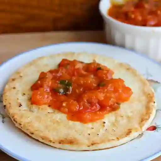 Arepitas Fritas con Hogao