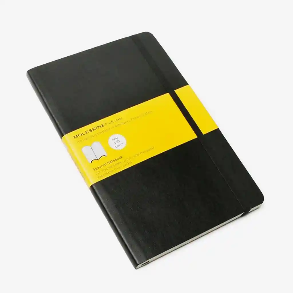 Inkanta Cuaderno Grande Cuadros Negro Sc