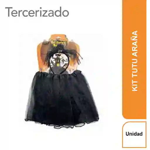 Set Disfraz Tutu Araña