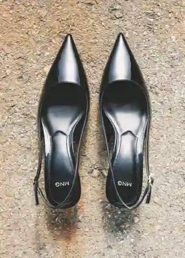 Zapatos Mona Negro Talla 38 Mujer Mango