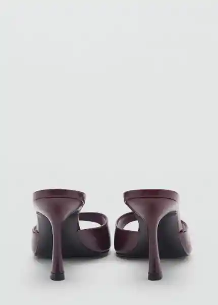 Sandalias Pepyg Burdeos Talla 38 Mujer Mango