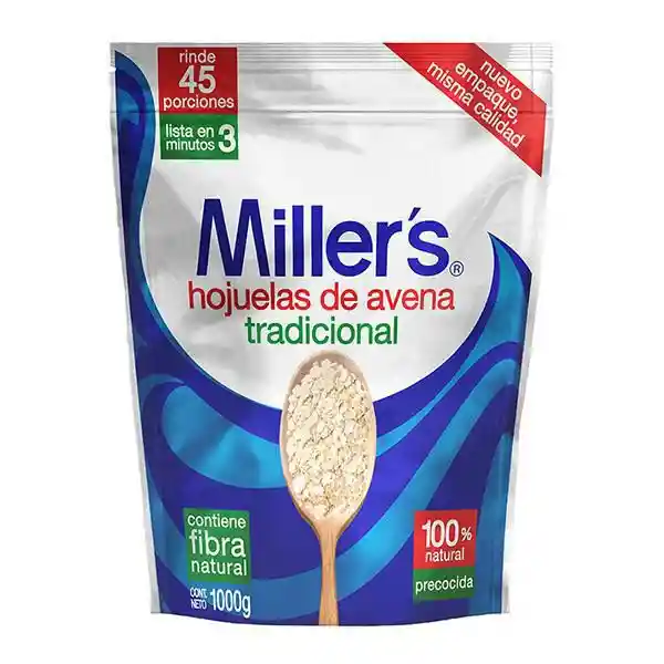 Miller's Avena En Hojuelas Tradicional