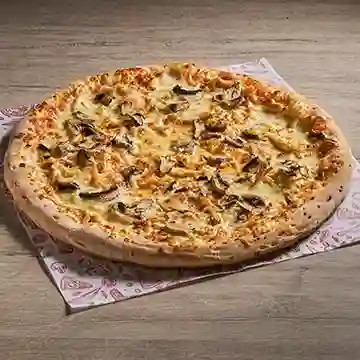 Pizza Pollo con Champiñones