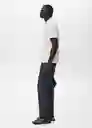Camiseta Polo Ezequi Offwhite Talla L Hombre Mango
