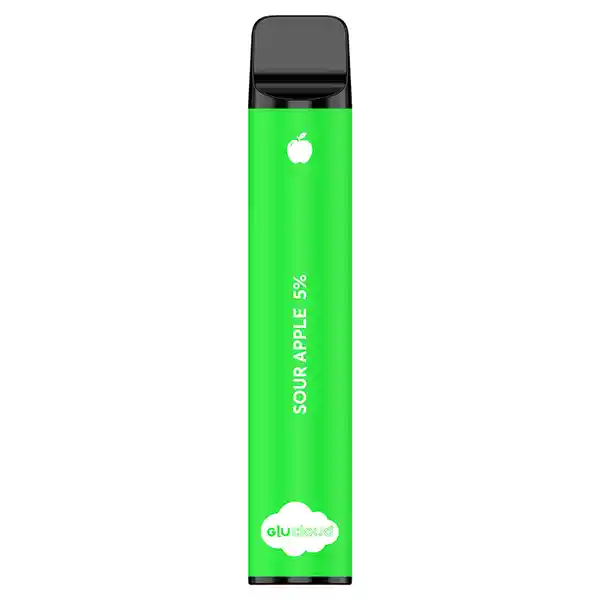 Glucloud Vapeador Sour Apple 500 Puffs