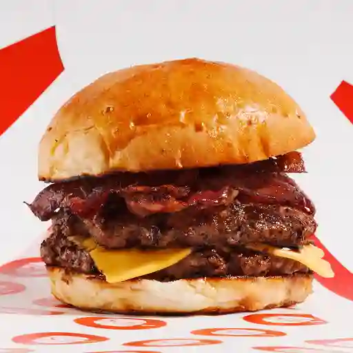 Double Cheese & Bacon Burger