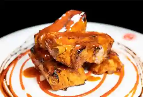 Costillas de cerdo bbq