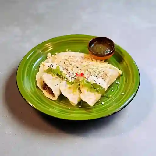 Quesadillas de Carnitas X3