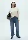Jean Catherin Tejano Medio Talla 42 Mujer Mango