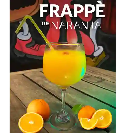 Granizado de naranja
