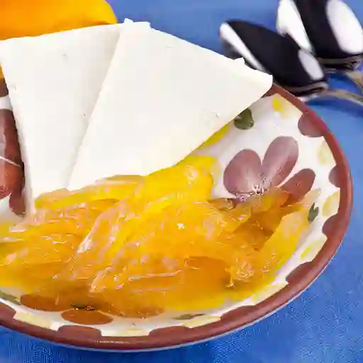 Dulce de Papayuela y Queso