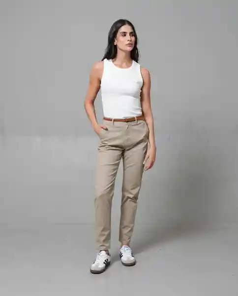 Pantalón Mujer Beige 14 260G100_BEI151216 Rifle