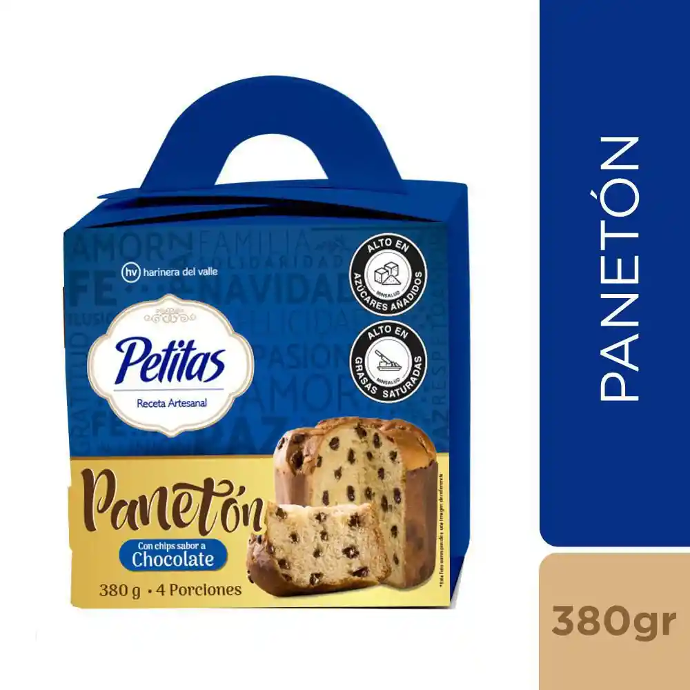 Petitas Panetón con Chips de Chocolate