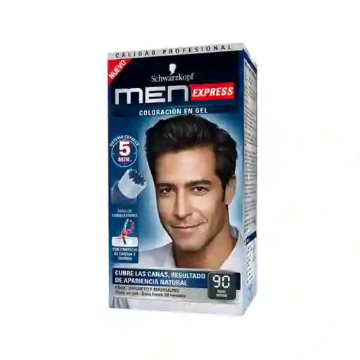 Schwarzkopf Tinte Men Express Negro Natural 90 40 mL